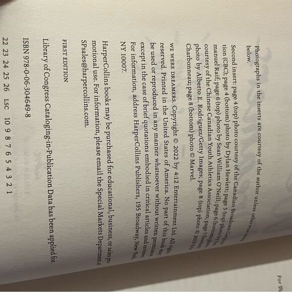 We Were Dreamers by Simu Liu Hardcover Book - Picture 5 of 12